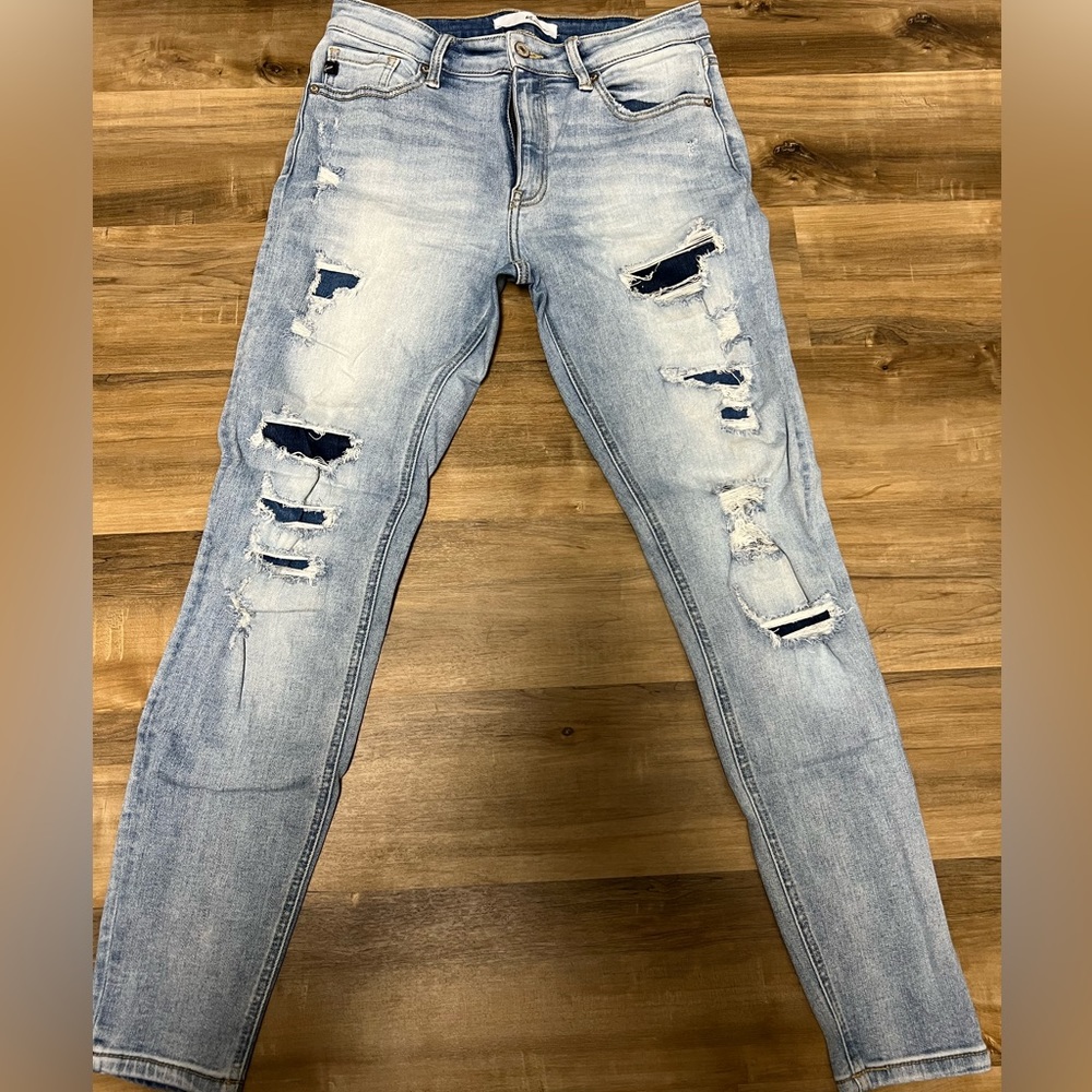 KanCan Skinny Distressed Jeans